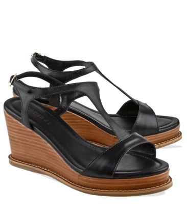 SANDÁLIA SALTO MÉDIO BENTANA PRETO