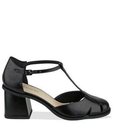 SANDÁLIA SALTO MÉDIO BENTANA PRETO