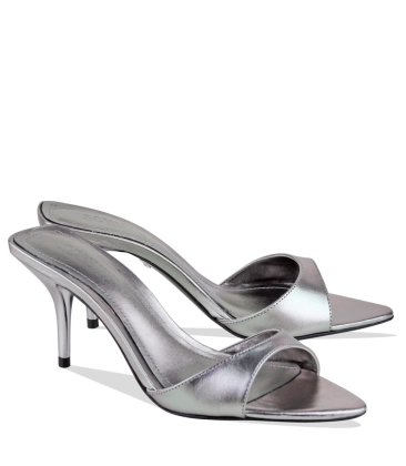 SANDÁLIA SALTO MÉDIO SCHUTZ PRATA