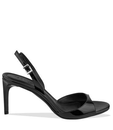 SANDÁLIA SALTO MÉDIO SCHUTZ PRETO