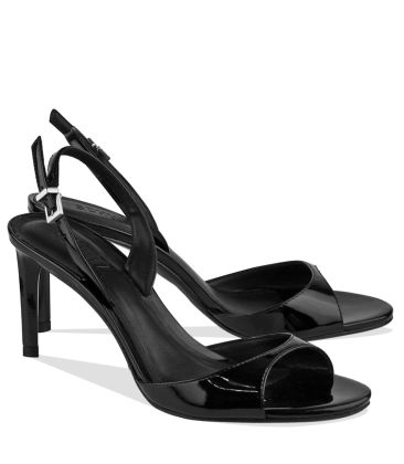 SANDÁLIA SALTO MÉDIO SCHUTZ PRETO