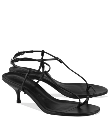 SANDÁLIA SALTO MÉDIO SCHUTZ PRETO