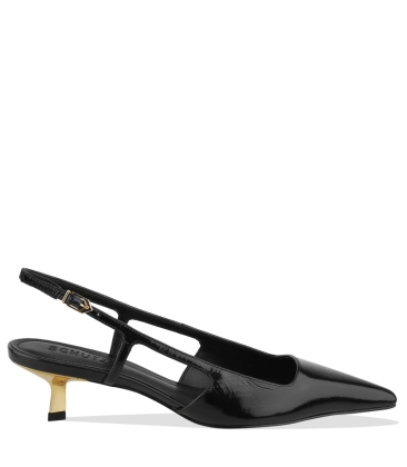 SCARPIN SALTO MÉDIO SLINGBACK SOPHIA SCHUTZ PRETO