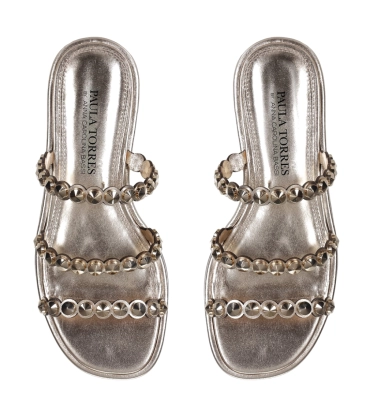 SANDÁLIA RASTEIRA ANNA BY ANNA CAROLINA BASSI PAULA TORRES DOURADO