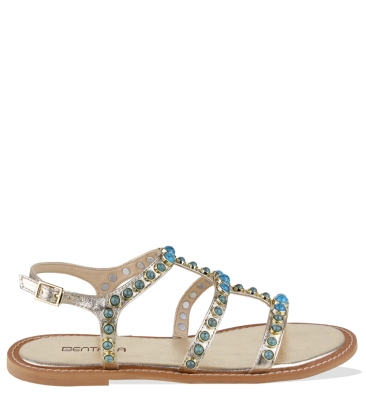 SANDÁLIA RASTEIRA BENTANA DOURADO