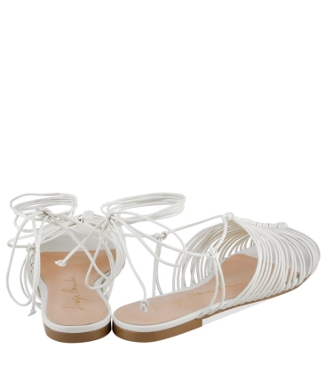 SANDÁLIA RASTEIRA LUIZA BARCELOS BRANCO