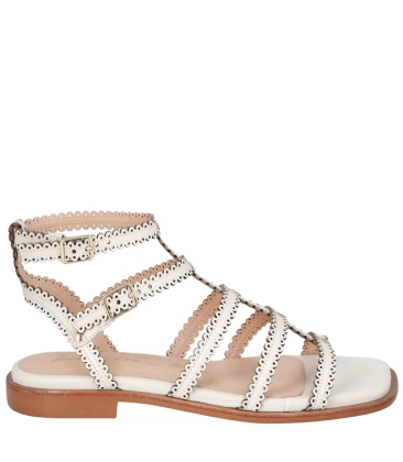 SANDÁLIA RASTEIRA LUIZA BARCELOS BRANCO