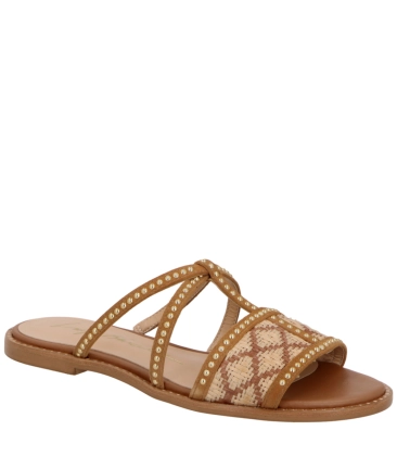 SANDÁLIA RASTEIRA LUIZA BARCELOS CARAMELO