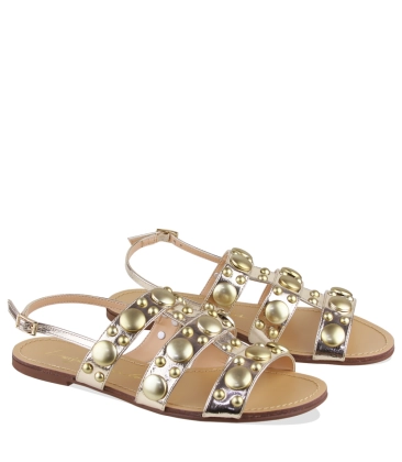 SANDÁLIA RASTEIRA LUIZA BARCELOS DOURADO