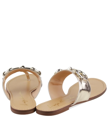 SANDÁLIA RASTEIRA LUIZA BARCELOS DOURADO