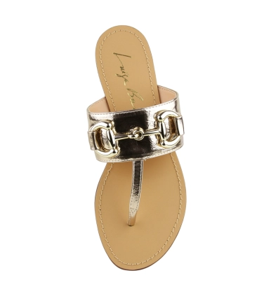 SANDÁLIA RASTEIRA LUIZA BARCELOS DOURADO