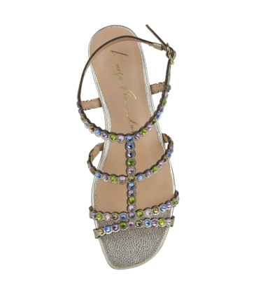 SANDÁLIA RASTEIRA LUIZA BARCELOS DOURADO