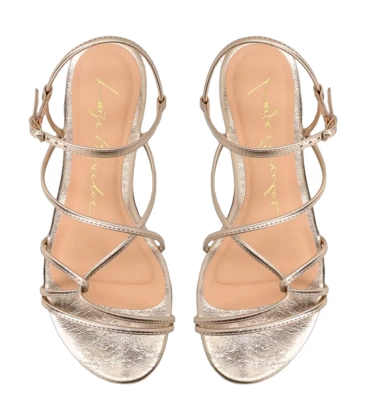 SANDÁLIA RASTEIRA LUIZA BARCELOS DOURADO