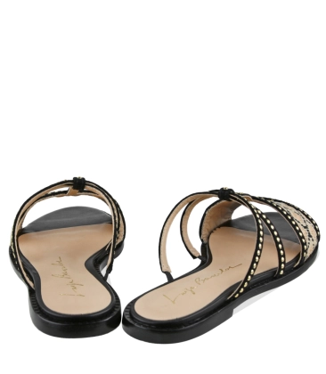 SANDÁLIA RASTEIRA LUIZA BARCELOS PRETO
