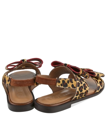 SANDÁLIA RASTEIRA LULY BOTTI ANIMAL PRINT