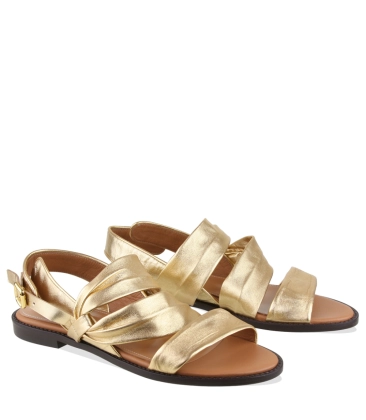 SANDÁLIA RASTEIRA TIANA BOTTI DOURADO