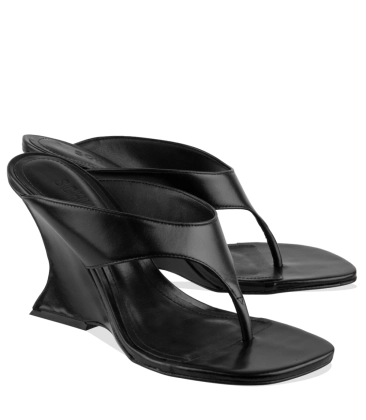 SANDÁLIA SALTO ALTO ANABELA MAYA SCHUTZ PRETO