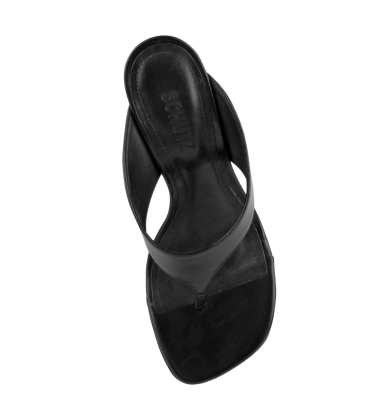 SANDÁLIA SALTO ALTO ANABELA MAYA SCHUTZ PRETO