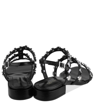 SANDÁLIA SALTO BAIXO BENTANA PRETO