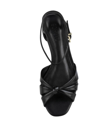 SANDÁLIA SALTO BAIXO CARMEN SCHUTZ PRETO
