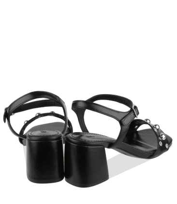 SANDÁLIA SALTO MÉDIO BENTANA PRETO