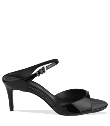 SANDÁLIA SALTO MÉDIO LYRA SCHUTZ PRETO