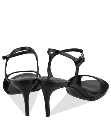 SANDÁLIA SALTO MÉDIO SCHUTZ PRETO