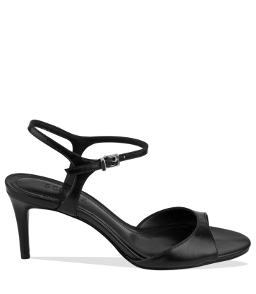 SANDÁLIA SALTO MÉDIO SCHUTZ PRETO