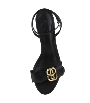 SANDÁLIA SALTO MÉDIO SCHUTZ PRETO