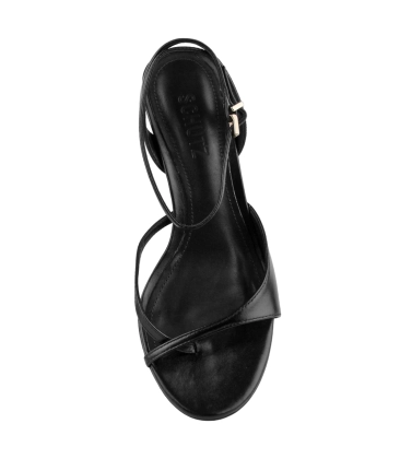 SANDÁLIA SALTO MÉDIO SCHUTZ PRETO