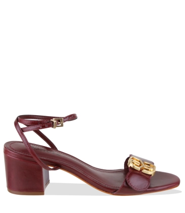 SANDÁLIA SALTO MÉDIO SCHUTZ VINHO