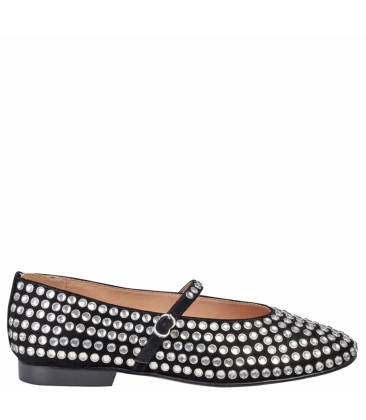 SAPATILHA CRISTAIS LUIZA BARCELOS PRETO