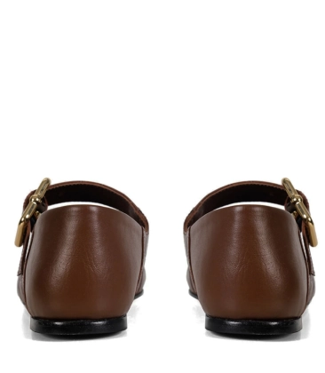 SAPATILHA CROCO SURI PAULA TORRES MARROM