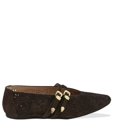 SAPATILHA LUIZA BARCELOS MARROM