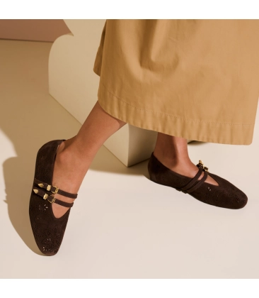 SAPATILHA LUIZA BARCELOS MARROM