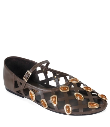 SAPATILHA MILLENA PAULA TORRES MARROM