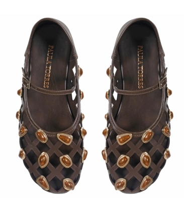 SAPATILHA MILLENA PAULA TORRES MARROM