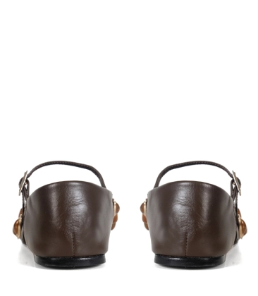 SAPATILHA MILLENA PAULA TORRES MARROM