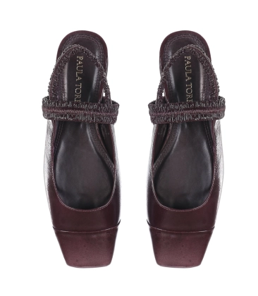 SAPATILHA SERENA PAULA TORRES VINHO