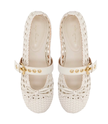 SAPATILHA TRESSÊ LUIZA BARCELOS BRANCO