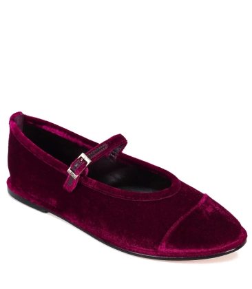 SAPATILHA VELVET PAULA TORRES VINHO