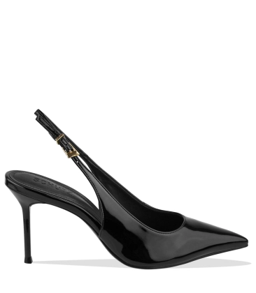SCARPIN ALTO ALTO SLINGBACK SCHUTZ PRETO