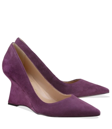 SCARPIN ANABELA SALTO ALTO LUIZA BARCELOS VINHO