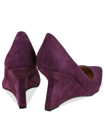 SCARPIN ANABELA SALTO ALTO LUIZA BARCELOS VINHO