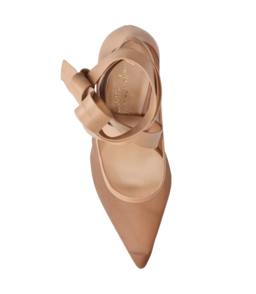 SCARPIN SALTO ALTO BY THÁSSIA NAVES LUIZA BARCELOS BEGE