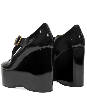 SCARPIN SALTO ALTO PLATAFORMA MYRIAM SCHUTZ PRETO