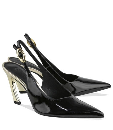 SCARPIN SALTO ALTO SLINGBACK SCHUTZ PRETO