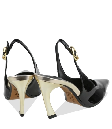 SCARPIN SALTO ALTO SLINGBACK SCHUTZ PRETO