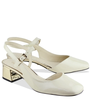 SCARPIN SALTO BAIXO BONECA ITÁLIA PAULA TORRES BRANCO