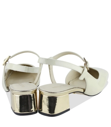 SCARPIN SALTO BAIXO BONECA ITÁLIA PAULA TORRES BRANCO